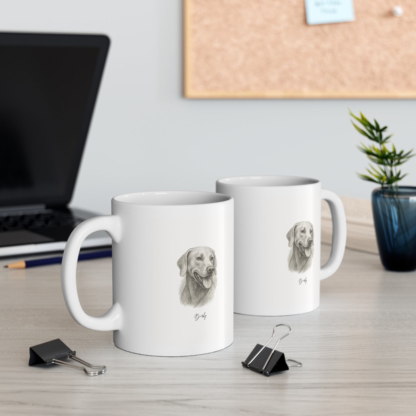 Barkee™ Mug - Hand Drawing Style